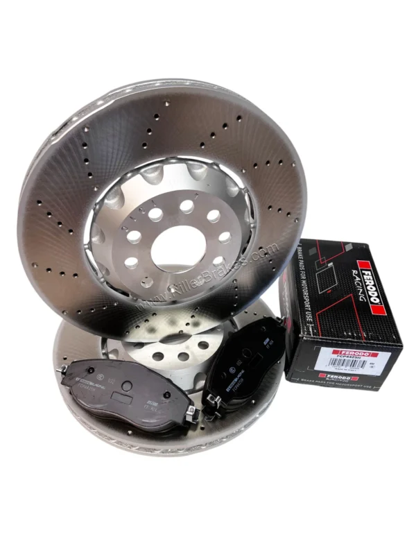 Front Combo Pack Clubsport Brake Discs 5Q0615301C Ferodo Racing DS2500