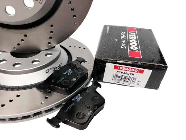 Rear Combo Pack 310x22mm VBT brake Discs Ferodo Racing DS2500