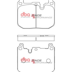 Front BMW F20 F30 DB2299RP Brake Pads DBA Race Performance 4pot Brembo Calipers