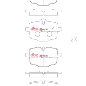 Rear BMW M2 G87 M3 G80 M4 G84 DB15109RP Brake Pads DBA Race Performance
