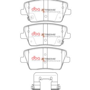 Rear Hyundai I30 N PD DBA DB15013XP Race Performance brake pads