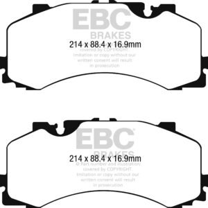 Front DP52279NDX EBC Bluestuff Brake Pads Audi Q7 SQ7 Q8 SQ8