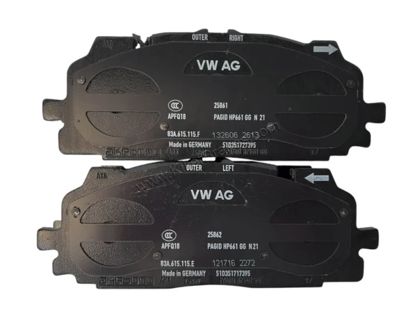Front Original Audi RS3 8y Rsq3 F3 Cupra Vz5 Brake Pads 83A698151B