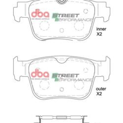 Rear DBA DB8850SP Street Perfomance brake pads Audi Rs3 8y Golf 8R S3 8y Cupra Formentor 3 Rear DBA DB8850SP Street Perfomance brake pads Audi Rs3 8y Golf 8R S3 8y Cupra Formentor Rear DBA DB8850SP Street Perfomance brake pads Audi Rs3 8y Golf 8R S3 8y Cupra Formentor