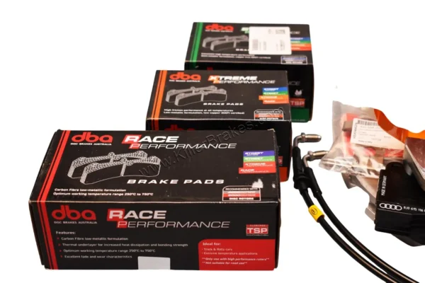 Front Cupra Audi Brembo 4pot Brake Kit Clubsport 340x30mm Adapters VBT Orange Lambo