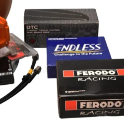 Front Cupra Audi Brembo 4pot Brake Kit Clubsport 340x30mm Adapters VBT Orange Lambo