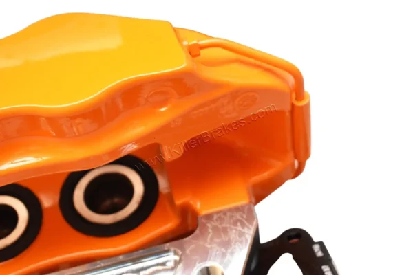 Front Cupra Audi Brembo 4pot Brake Kit Clubsport 340x30mm Adapters VBT Orange Lambo