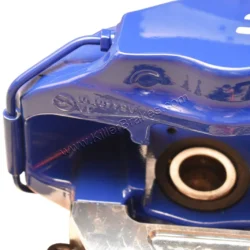 Front Cupra Audi Brembo 4pot Brake Kit Clubsport 340x30mm Adapters VBT VW 8R Blue