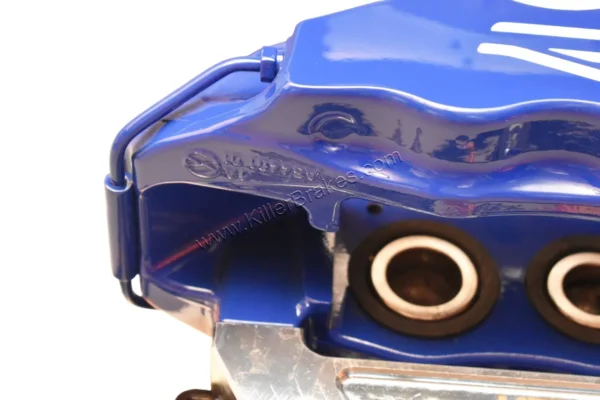 Front Cupra Audi Brembo 4pot Brake Kit Clubsport 340x30mm Adapters VBT VW 8R Blue