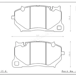 Front ENDLESS EIP334MX87 brake pads AUDI RS6 C8 Porsche Taycan Akebono 10pot Calipers 7 Front ENDLESS EIP334MX87 brake pads AUDI RS6 C8 Porsche Taycan Akebono 10pot Calipers Front ENDLESS EIP334MX87 brake pads AUDI RS6 C8 Porsche Taycan Akebono 10pot Calipers