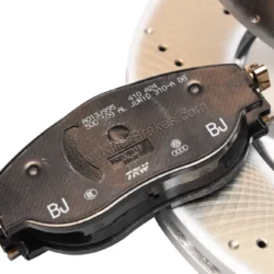 Front OE Combo Pack Clubsport Brake Discs 5Q0615301C OE Brake Pads 5Q0698151AG