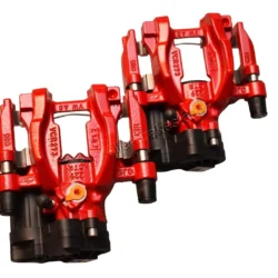 Rear Brake Kit VW Audi Golf Mk7 R Audi S3 8v Rear Caliper 310x22mm OE Brake Discs Pads Red