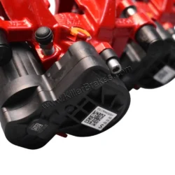 Rear Brake Kit VW Audi Golf Mk7 R Audi S3 8v Rear Caliper 310x22mm OE Brake Discs Pads Red