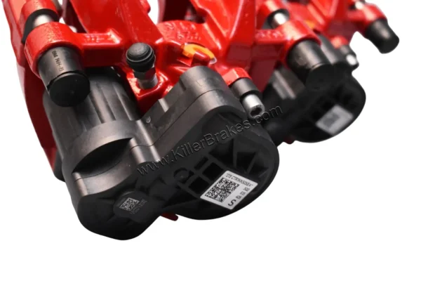 Rear Brake Kit VW Audi Golf Mk7 R Audi S3 8v Rear Caliper 310x22mm OE Brake Discs Pads Red