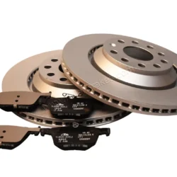 Rear Pack Audi Volkswagen original Brake Discs 5Q0615601E 310x22mm OE Pads 3Q0698451E
