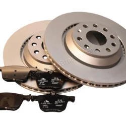 Rear Pack Audi Volkswagen original Brake Discs 5Q0615601E 310x22mm OE Pads 3Q0698451E