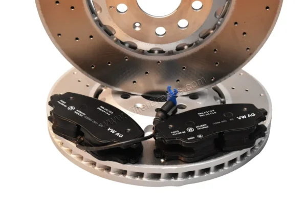 Front Vw Mk8 R Clubsport Brake Pads 5WA615301J 357x34mm 5WA698151M