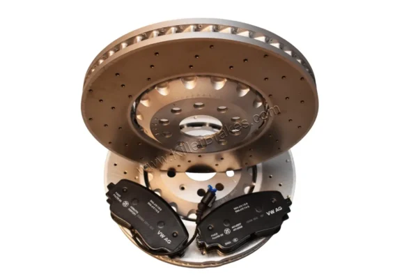 Front Vw Mk8 R Clubsport Brake Pads 5WA615301J 357x34mm 5WA698151M