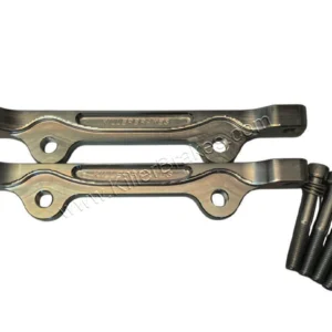 Audi A4 A5 B8 A6 C7 A7 4G Custom Adapters for Akebono 6pot calipers with 375x36mm Audi B9 brake discs