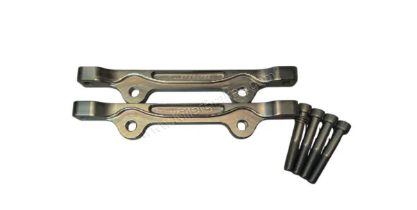 Audi A4 A5 B8 A6 C7 A7 4G Custom Adapters for Akebono 6pot calipers with 375x36mm Audi B9 brake discs