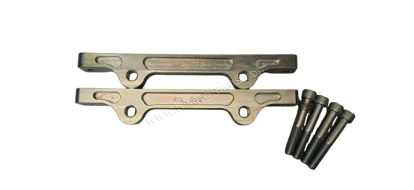 Audi A4 A5 B8 A6 C7 A7 4G Custom Adapters for Akebono 6pot calipers with 375x36mm Audi B9 brake discs