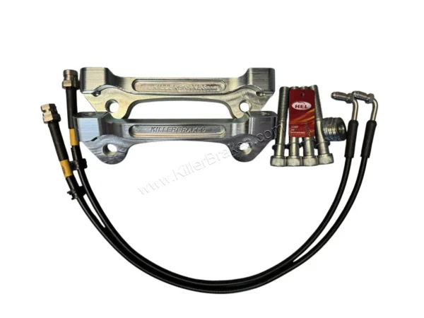 Audi TTRS 8J RS3 8p Cupra Formentor Brembo 4pot Killerbrakes Caliper Brackets Adapters Carrier Kit to OE 340 or 345mm Discs