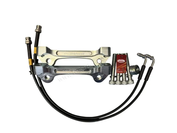 Audi TTRS 8J RS3 8p Cupra Formentor Brembo 4pot Killerbrakes Caliper Brackets Adapters Carrier Kit to OE 340 or 345mm Discs
