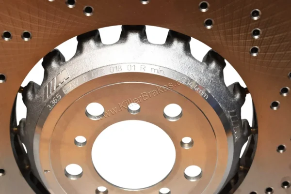 BMW F87 M2 Competition brake discs set 34118072017 34118072018 400x36 genuine NEW