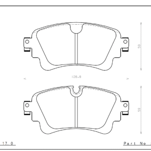 Rear ENDLESS EIP294MX87 brake pads AUDI S4 Rs4 S5 Rs5 B9 Q7 4M