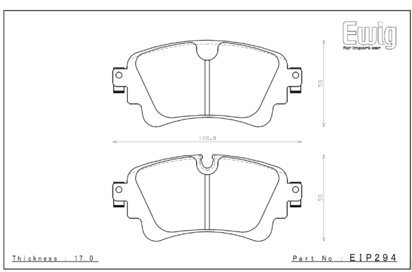 Rear ENDLESS EIP294MX87 brake pads AUDI S4 Rs4 S5 Rs5 B9 Q7 4M Rear ENDLESS EIP294MX87 brake pads AUDI S4 Rs4 S5 Rs5 B9 Q7 4M