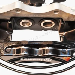 Front Audi A1 S1 mk4 R32 gti Polo Gti Cupra Formentor Brembo 4pot Brake Calipers 334x32mm Adapters 5F0615105 5F0615106