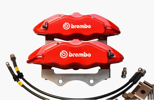 Front Audi A1 S1 mk4 R32 gti Polo Gti Cupra Formentor Brembo 4pot Brake Calipers 334x32mm Adapters 5F0615105 5F0615106