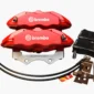 Front Audi A1 S1 mk4 R32 gti Polo Gti Cupra Formentor Brembo 4pot Brake Calipers 334x32mm Adapters 5F0615105 5F0615106