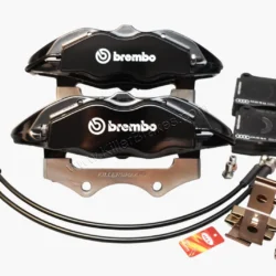 Front Audi A1 S1 mk4 R32 gti Polo Gti Cupra Formentor Brembo 4pot Brake Calipers 334x32mm Adapters 5F0615105 5F0615106