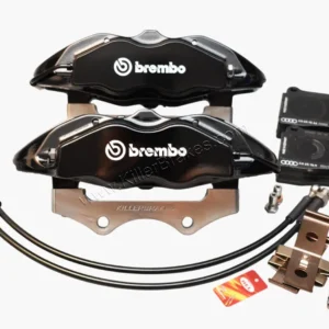 Front Audi A1 S1 mk4 R32 gti Polo Gti Cupra Formentor Brembo 4pot Brake Calipers 334x32mm Adapters 5F0615105 5F0615106