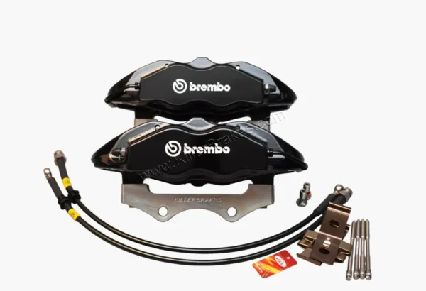 Front Audi A1 S1 mk4 R32 gti Polo Gti Cupra Formentor Brembo 4pot Brake Calipers 334x32mm Adapters 5F0615105 5F0615106