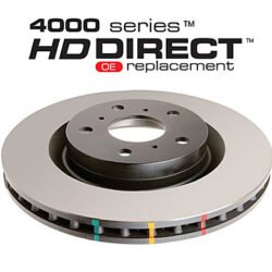 DBA 4000 series - plain Brake Discs — Rear Axle for Hsv CLUBSPORT / GTO – DBA4049 — brake part photo