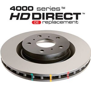 DBA 4000 series - plain Brake Discs — Rear Axle for Hsv CLUBSPORT / GTO – DBA4049 — brake part photo