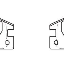 DBA Brake Pads Street Series Ceramic — Front Axle for Holden (aust/nz) Rodeo TF / Isuzu MU – DB1116SS — brake part photo