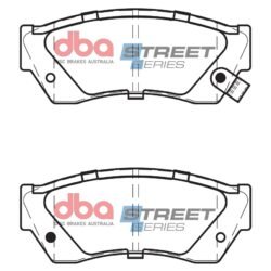 DBA Brake Pads Street Series Ceramic — Front Axle for Subaru Justy / Suzuki Alto – DB1155SS — brake part photo