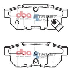 DBA Brake Pads Street Series Ceramic — Rear Axle for Honda City / Civic (5th Gen) EG5 – DB1163SS — brake part photo