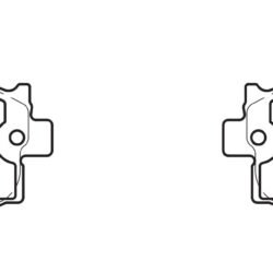 DBA Brake Pads Street Series Ceramic — Front Axle for Hyundai Sonata / Nissan Pintara – DB1165SS — brake part photo