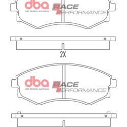 DBA Brake Pads Race Performance — Front Axle for Daewoo Korando / Musso – DB1167RP 2 DBA Brake Pads Race Performance — Front Axle for Daewoo Korando / Musso – DB1167RP DBA Brake Pads Race Performance — Front Axle for Daewoo Korando / Musso – DB1167RP — brake part photo