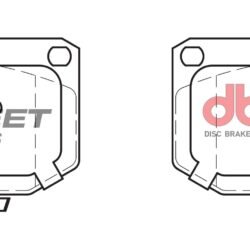 DBA Brake Pads Street Series Ceramic — Front Axle for Mitsubishi 3000 GTO / Nissan 200 SX S15 – DB1170SS — brake part photo