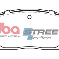 DBA Brake Pads Street Series Ceramic — Front Axle for Mazda MX5 (Mk1) (NA) – DB1178SS — brake part photo