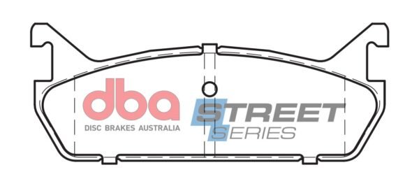 DBA Brake Pads Street Series Ceramic — Rear Axle for Daihatsu Applause / Mazda 323 – DB1180SS — brake part photo DBA Brake Pads Street Series Ceramic — Rear Axle for Daihatsu Applause / Mazda 323 – DB1180SS — brake part photo