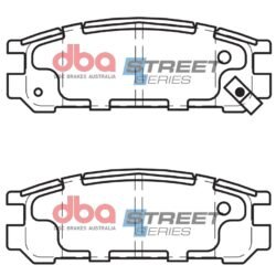 DBA Brake Pads Street Series Ceramic — Rear Axle for Subaru Impreza / Impreza Sport – DB1186SS — brake part photo