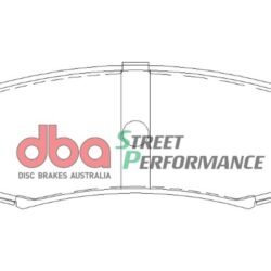 DBA Brake Pads Street Performance ECE R90 certified — Rear Axle for Mitsubishi Pajero / Toyota FJ Cruiser – DB1200SP — brake part photo