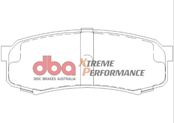 DBA Brake Pads Xtreme Performance ECE R90 certified — Rear Axle for Mitsubishi Pajero / Toyota FJ Cruiser – DB1200XP — brake part photo DBA Brake Pads Xtreme Performance ECE R90 certified — Rear Axle for Mitsubishi Pajero / Toyota FJ Cruiser – DB1200XP — brake part photo