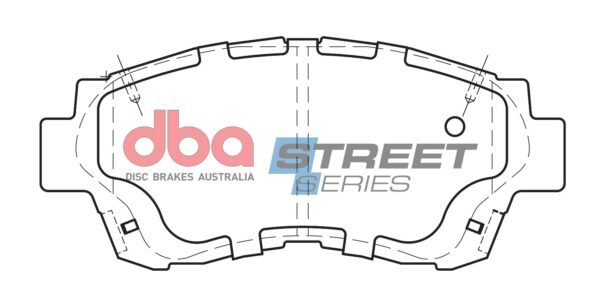 DBA Brake Pads Street Series Ceramic — Front Axle for Toyota Altezza SXE10 – DB1209SS — brake part photo DBA Brake Pads Street Series Ceramic — Front Axle for Toyota Altezza SXE10 – DB1209SS — brake part photo